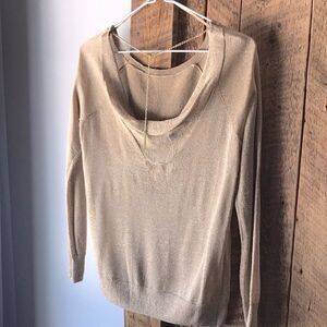 Chic Michael Kors gold shirt.